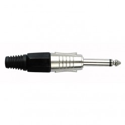 DAP JMK102NB 6.3 mm Jack Plug Mono Nickel housing